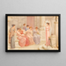 Alte Rituale - William Anstey Dolland — gerahmtes Bild an der Wand