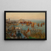Die Flotte im Hafen von St Ives - William Banks Fortescue — gerahmtes Bild an der Wand