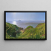 Ailsa Craig - William Bell Scott — gerahmtes Bild an der Wand