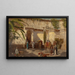 Arabische Straßenszene - William Birdsall Gifford — gerahmtes Bild an der Wand