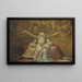 Job et ses filles - William Blake — gerahmtes Bild an der Wand