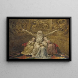 William Blake - Job and His Daughters.webp