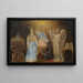 L'Ange apparaissant à Zacharie - William Blake — gerahmtes Bild an der Wand
