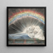 La Mort de Saint Joseph - William Blake — gerahmtes Bild an der Wand