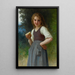 Das Picknick auf dem Land - William Bouguereau — gerahmtes Bild an der Wand