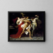 Oreste verfolgt von den Furien - William Bouguereau — gerahmtes Bild an der Wand
