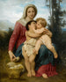 Sainte Famille The Holy Family - William Bouguereau — Ansicht des Kunstwerks