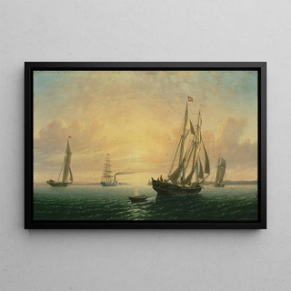 William Bradford - The Schooner Jane of Bath Maine.webp