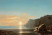 Ansicht von Northern Head bei Sonnenaufgang in der Fundy-Bucht - William Bradford — Ansicht des Kunstwerks