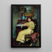 Une lettre difficile - William Breakspeare — gerahmtes Bild an der Wand