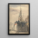 Le Luxor Paris Dezember 1833 - William Callow — gerahmtes Bild an der Wand
