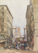 Le Rialto - William Callow — Ansicht des Kunstwerks
