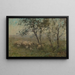 Ein Herde Schafe - William Charles Estall — gerahmtes Bild an der Wand