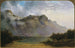 Mont Olympe, Lac St Clair, Tasmanien, Quelle des Derwent - William Charles Piguenit — Ansicht des Kunstwerks