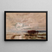 L'inondation dans le Darling, 1890 - William Charles Piguenit — gerahmtes Bild an der Wand