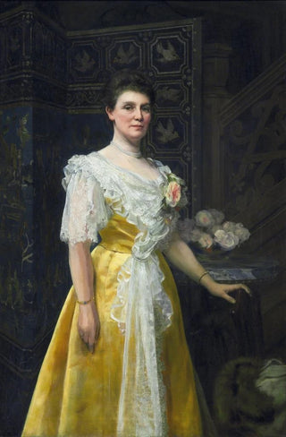 William Clarke Wontner - Portrait Of A Lady.webp
