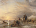 Szene von Eis - William Collins — Ansicht des Kunstwerks