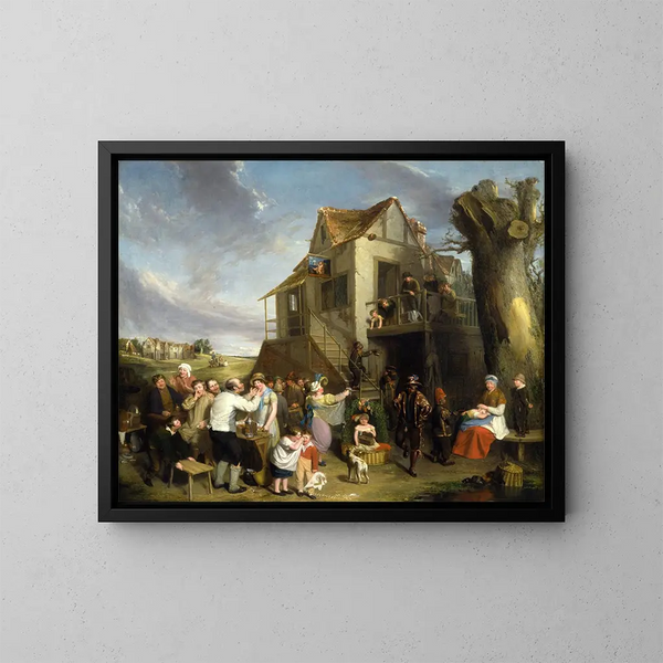 Arbeitstag - William Collins — gerahmtes Bild an der Wand