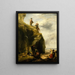 De retour des repaires des oiseaux de mer - William Collins — gerahmtes Bild an der Wand