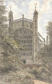Chapelle Saint-Georges Windsor westseitig 19. Juli 1832 10 Uhr - William Crotch — Ansicht des Kunstwerks