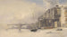 Somerset House und die Waterloo-Brücke - William Edward Dighton — Ansicht des Kunstwerks