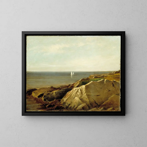 Côte du Maine - William Edward Norton — gerahmtes Bild an der Wand