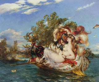 Phaedria und Cymochles - William Etty — Ansicht des Kunstwerks
