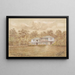 Maison Stevenson Vailima Apia Samoa - William Francis Herring — gerahmtes Bild an der Wand