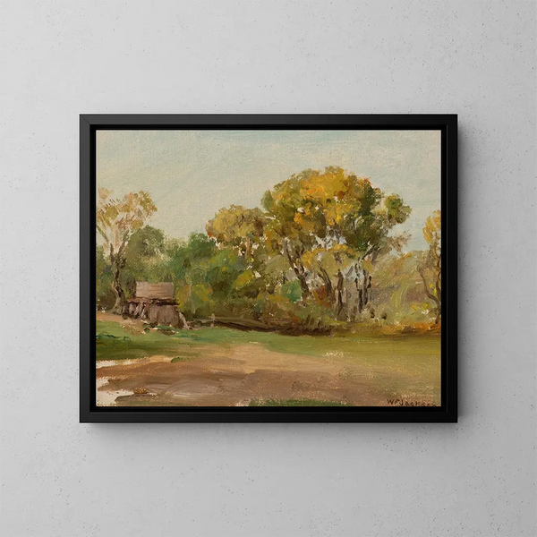 Unter Sacramento - William Franklin Jackson — gerahmtes Bild an der Wand