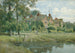 Alte Häuser in der Nähe von Cambridge - William Fraser Garden — Ansicht des Kunstwerks