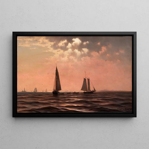 William Frederick De Haas - Afternoon on Saco Bay Coast of Maine.webp