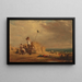 Repos de midi pendant la moisson - William Frederick Witherington — gerahmtes Bild an der Wand