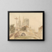 Kathedrale von Coutances - William Frome Smallwood — gerahmtes Bild an der Wand