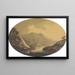 Landschaft mit Fischer - William Gilpin — gerahmtes Bild an der Wand