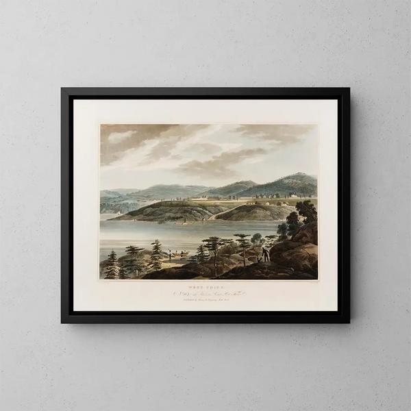 Point du jour - William Guy Wall — gerahmtes Bild an der Wand