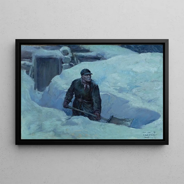 William Henry Dethlef Koerner - Shoveling Out.webp