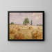 Weizenfeld - William Henry Holmes — gerahmtes Bild an der Wand