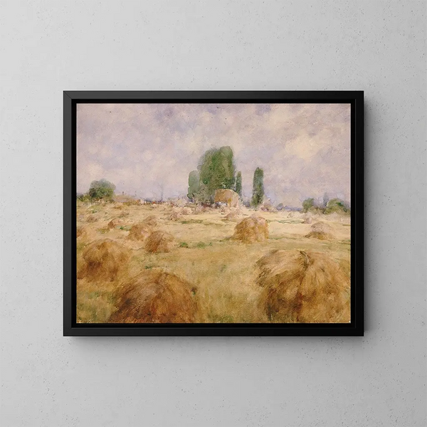Weizenfeld - William Henry Holmes — gerahmtes Bild an der Wand