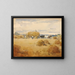Szenen des Dreschens - William Henry Holmes — gerahmtes Bild an der Wand