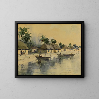 William Henry Holmes - Indian Village Cozumel Island Yucatan.webp