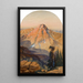 Mont de la Sainte-Croix - William Henry Holmes — gerahmtes Bild an der Wand