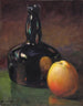Stillleben mit Äpfeln und Flasche - William Henry Holmes — Ansicht des Kunstwerks