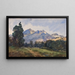 Contreforts du Wyoming - William Henry Holmes — gerahmtes Bild an der Wand
