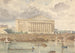 Schlafzimmer des Abgeordnetenhauses und Brücke Louis XVI, 30. Juli 1828, 6 Uhr morgens - William Henry Lake Price — Ansicht des Kunstwerks