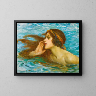 William Henry Margetson - A Little Sea Maiden.webp