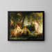 Venus auf der Suche nach Cupid überrascht Diana - William Hilton — gerahmtes Bild an der Wand