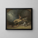 Der Traum der Fuchsjäger - William Holbrook Beard — gerahmtes Bild an der Wand