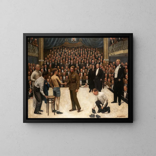 William Howard Robinson - A Welsh Victory At The National Sporting Club.webp