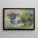 Rochers et feuillage - William Howis Jr — gerahmtes Bild an der Wand