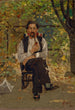 William J. Forsyth - Oncle Con Conley Highland Gemälde — Ansicht des Kunstwerks